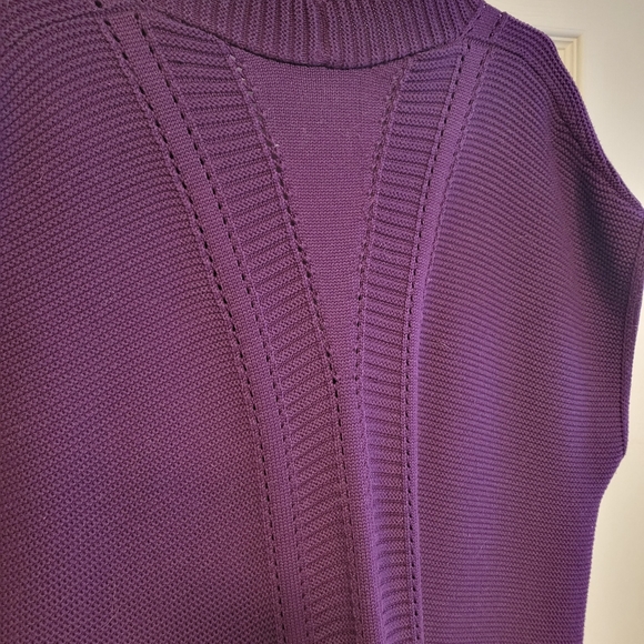 Olsen Women Plus Size XL US 14W Knitted Vest - Picture 5 of 8